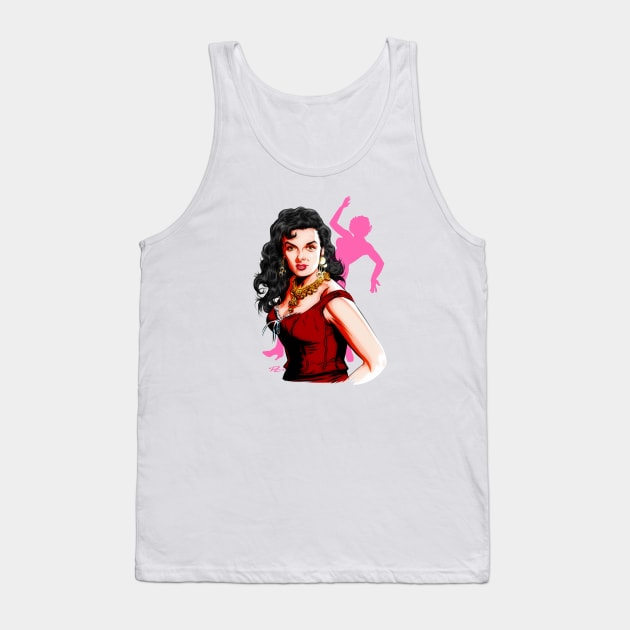 Jane Russell - An illustration by Paul Cemmick Tank Top by PLAYDIGITAL2020